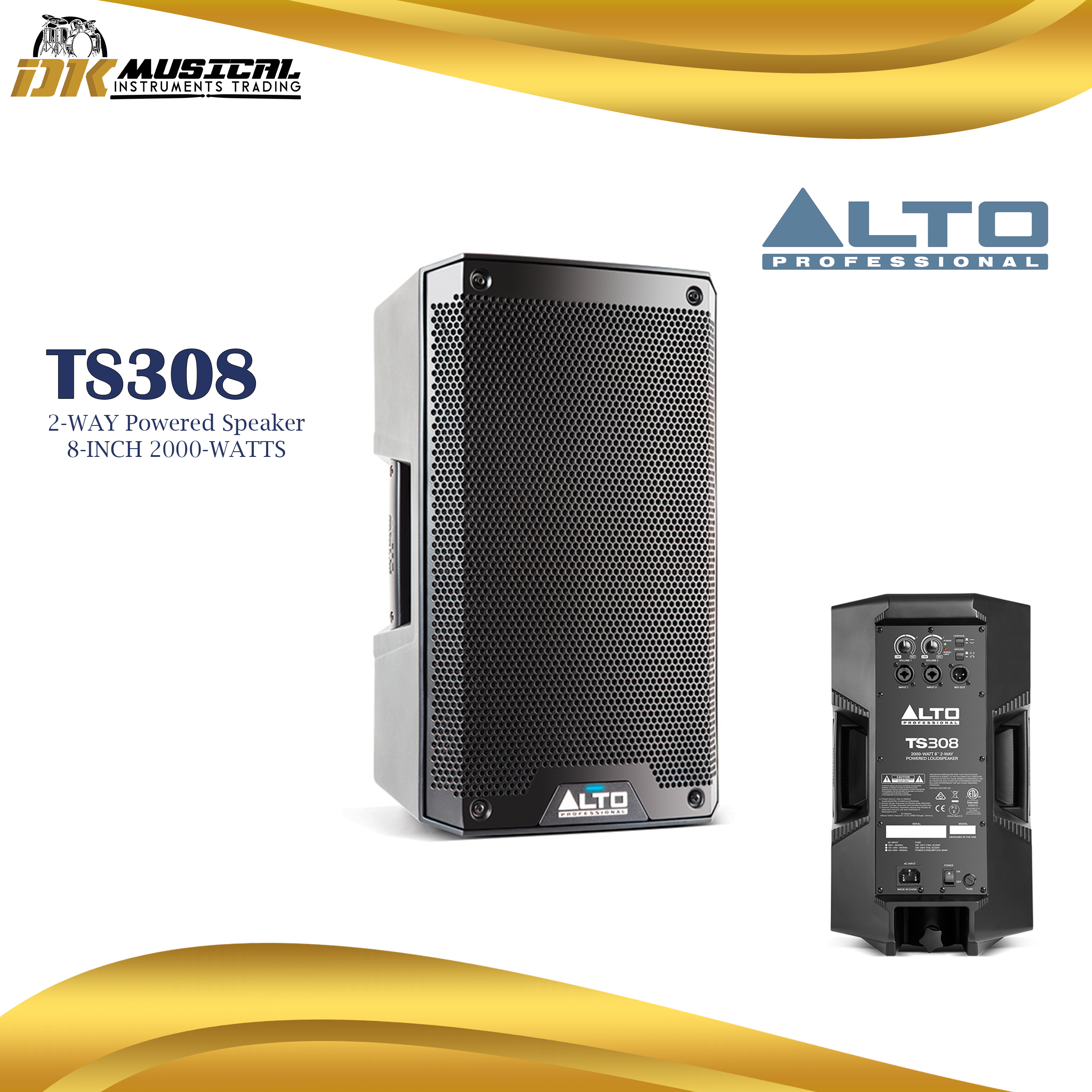 alto 8 powered speaker