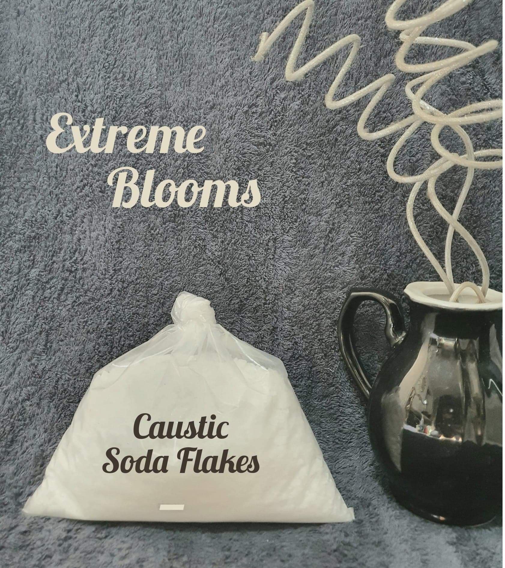 EXTREME BLOOMS Caustic Soda Flakes 1 Kilo Lazada PH