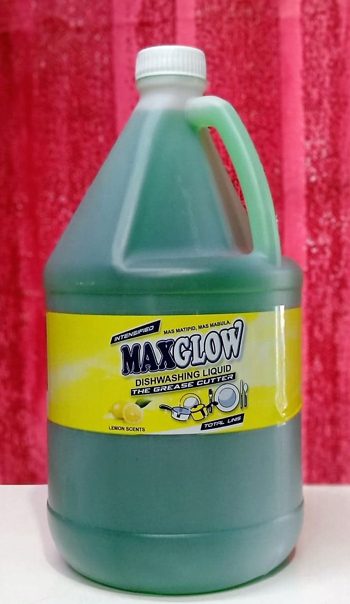 Max Glow Dishwashing liquid 1 Gallon (Green) Lazada PH