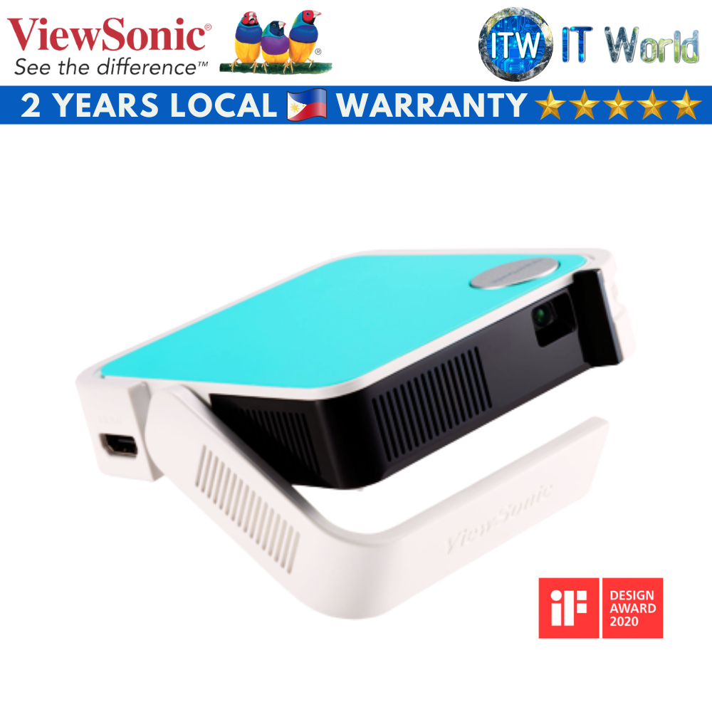 ITW Viewsonic M1 Mini Plus Smart LED Pocket Cinema Projector with JBL