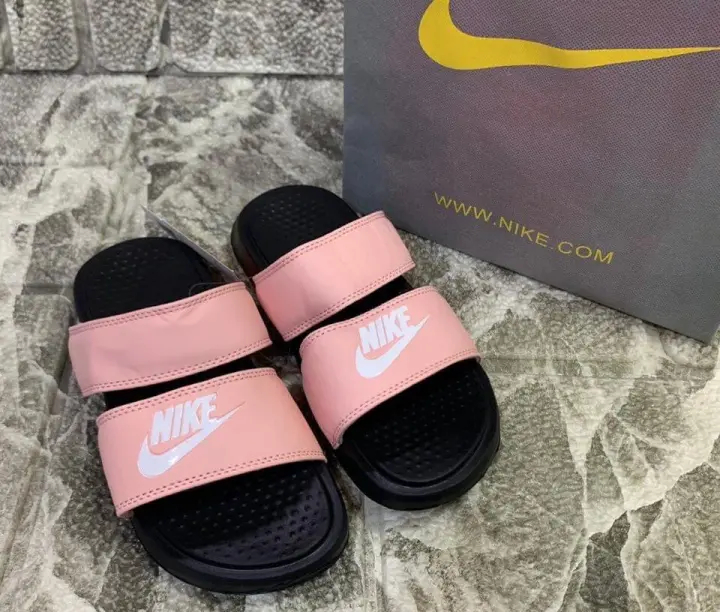 nike 2 band slides