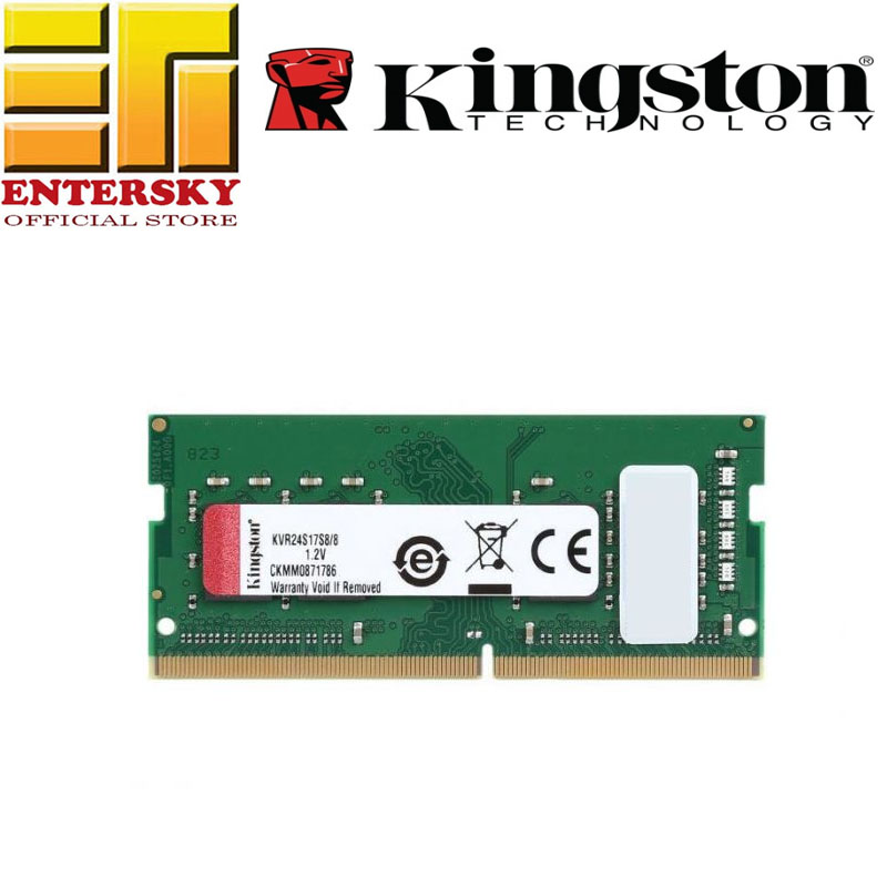 Kingston RAM 8GB 2400Mhz DDR4 CL17 Desktop Memory (KVR24N17S8/8) | Lazada PH