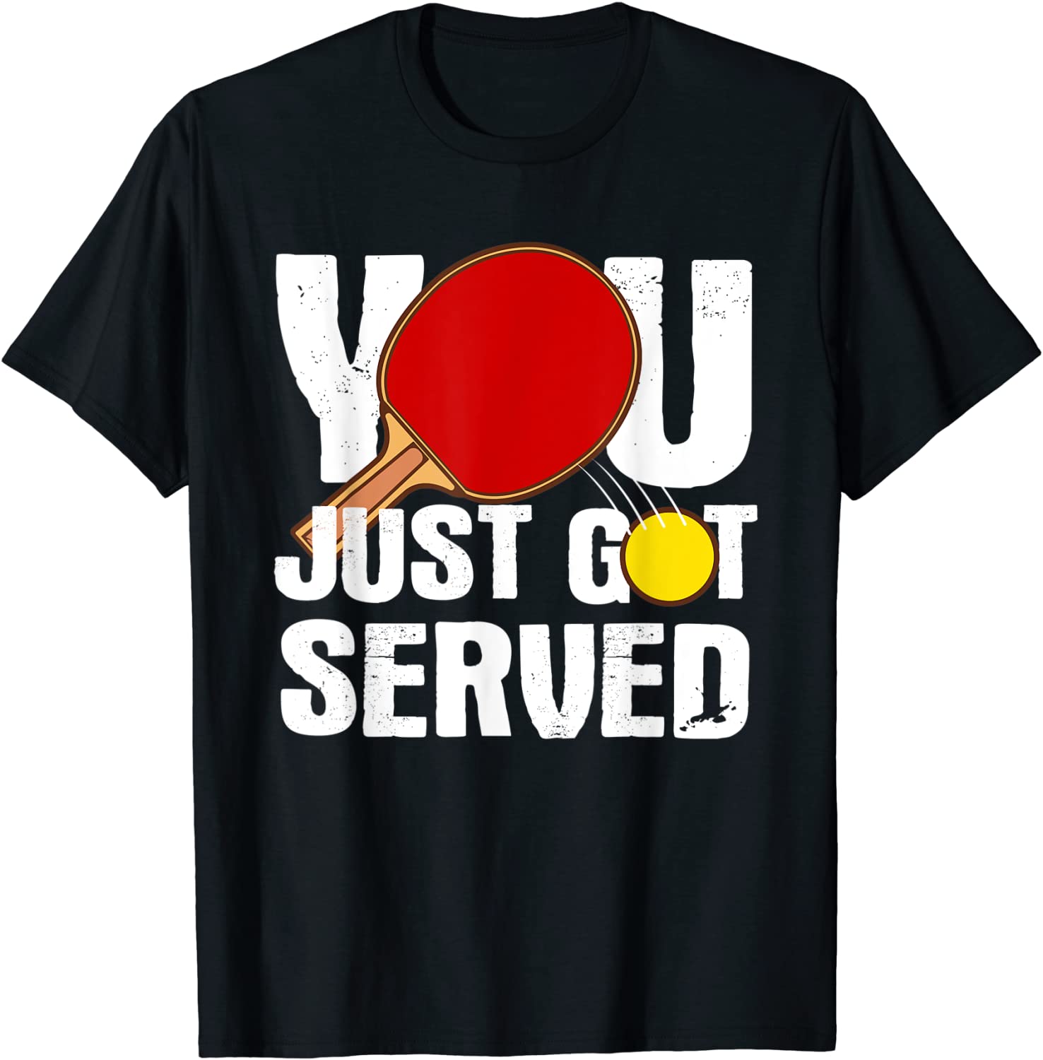 Funny Table Tennis Design For Men Women Ping Pong Players T-Shirt ...