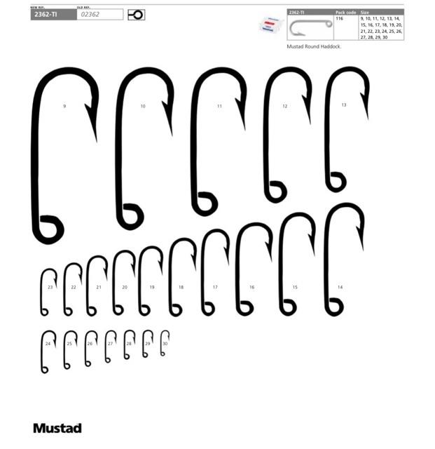 Mustad 2362 Haddock Hooks (per box) Lazada PH