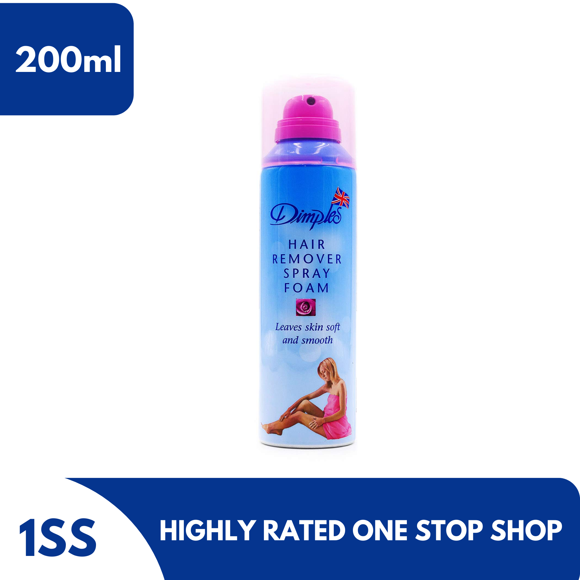 Dimples Hair Removal Spray Foam, 200ml Lazada PH