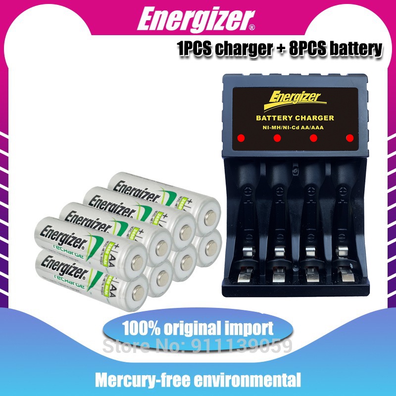 Energizer Original AAAAA Batteries Charger 1.2V AA 2450mAh Ni-MH ...