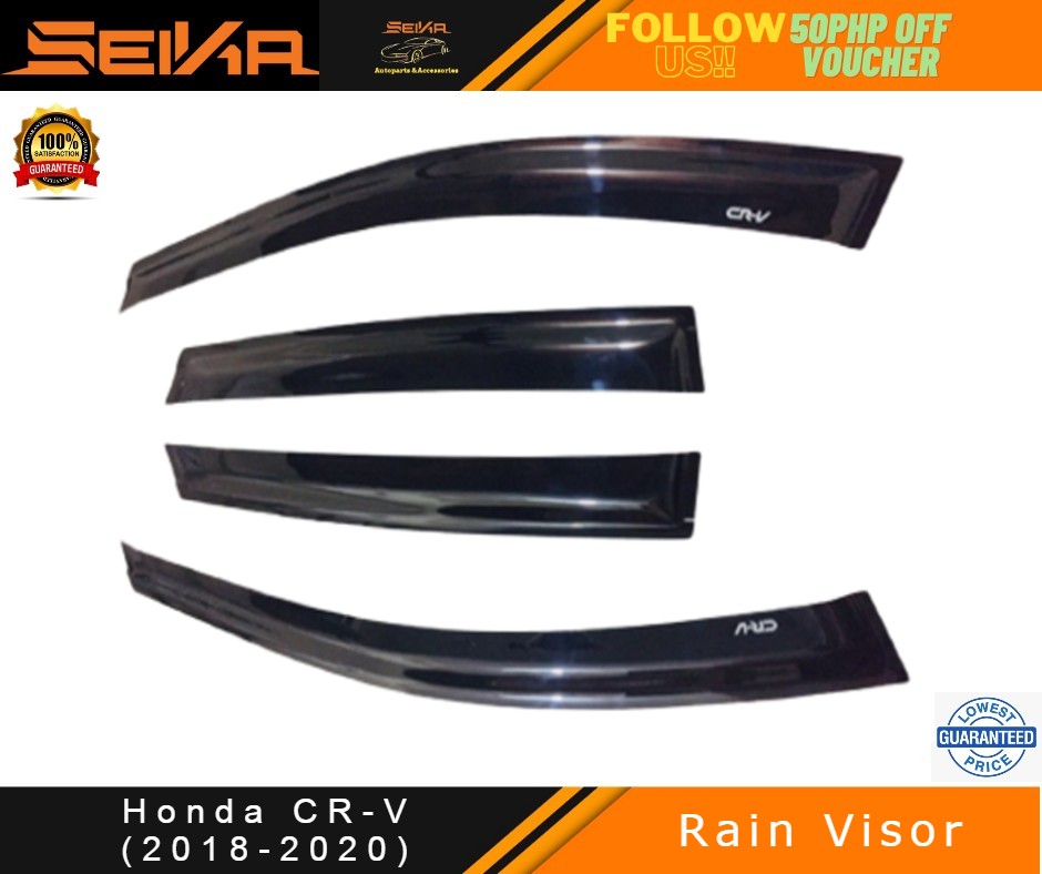 Honda CRV Rain Visor / Rain Guard / Window Visor (2018-2020) | Lazada PH