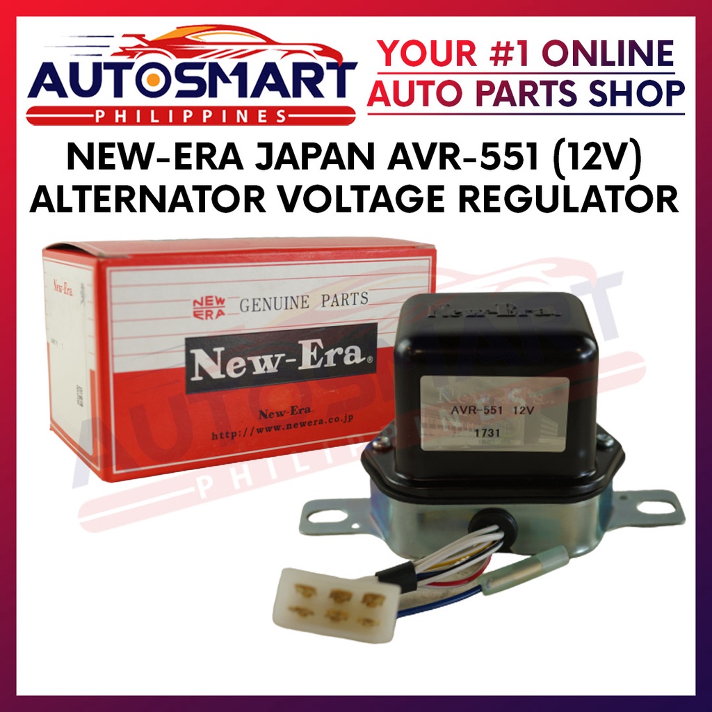 NewEra AVR551 (12V) Alternator Voltage Regulator Lazada PH