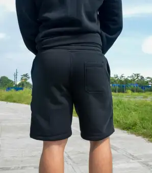 mens gym sweat shorts