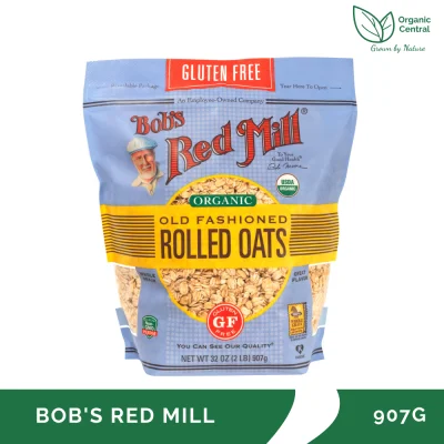 Bob's Red Mill Organic Gluten Free Old Fashioned Rolled Oats 907g