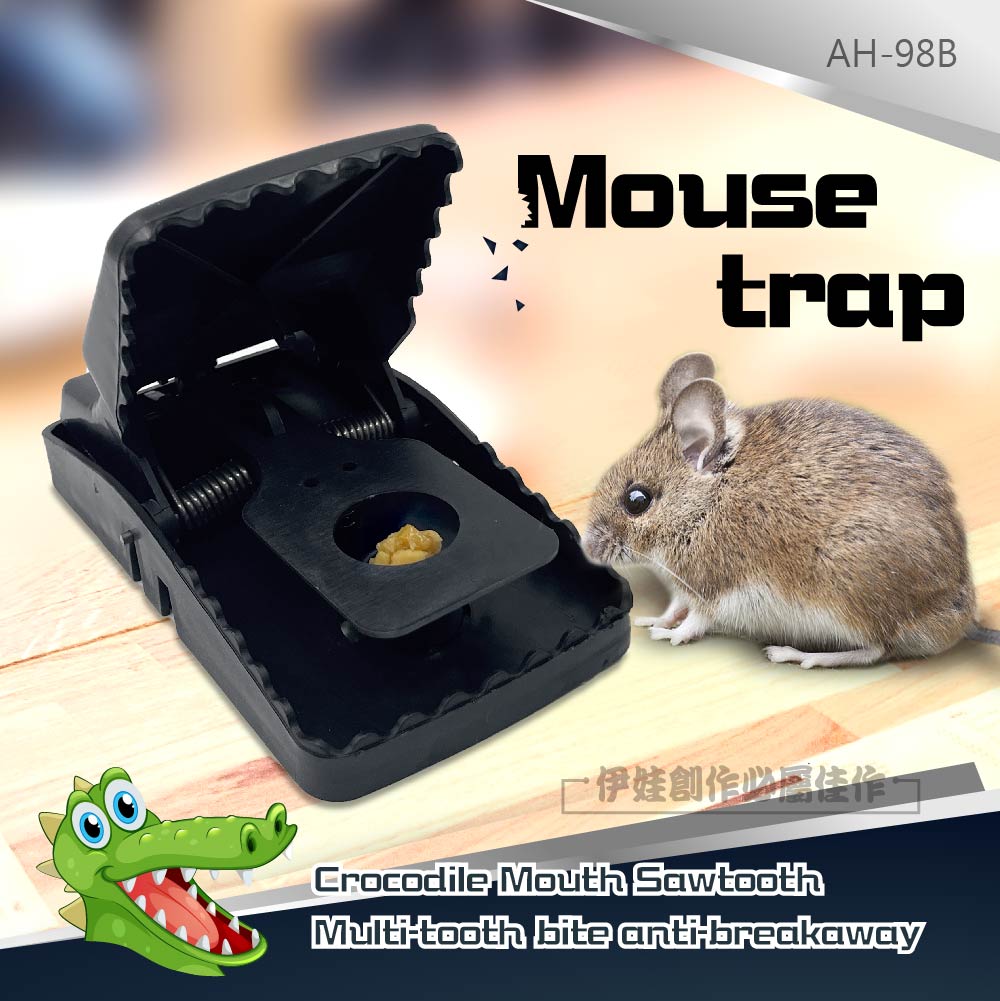 【Manila Stock】4size mouse trap Reusable Smart Mouse Trap Humane Clear ...