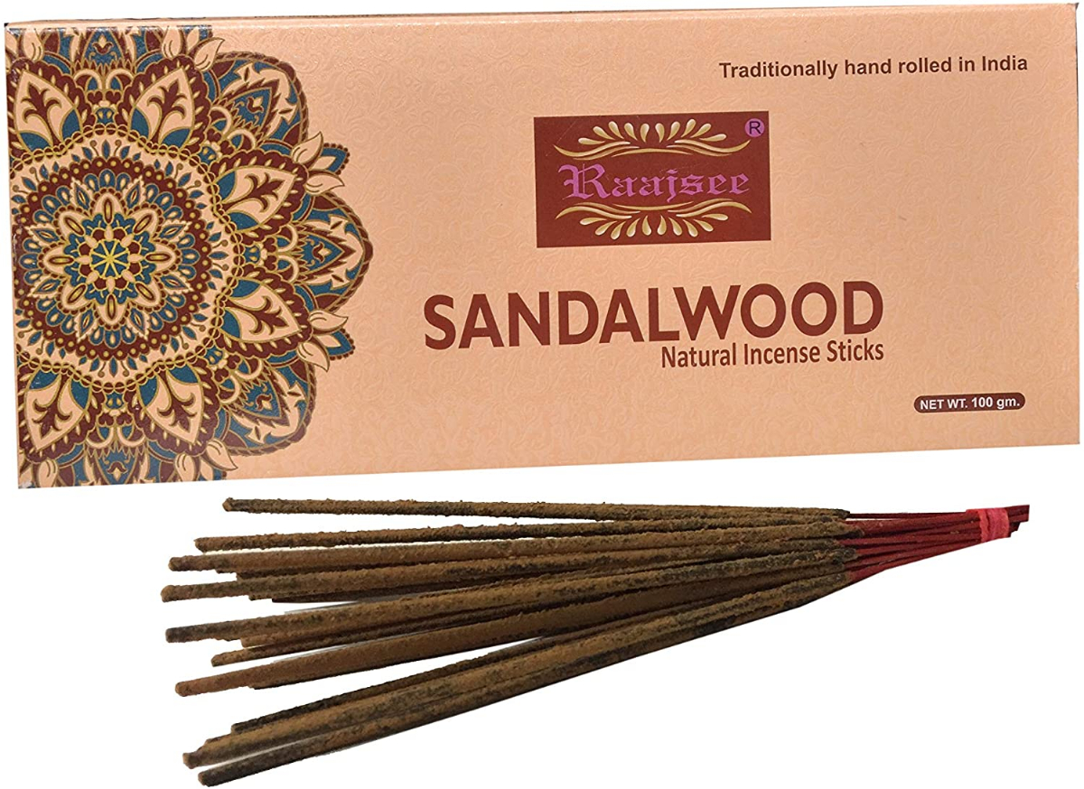1 Bag Sandalwood Wood Incense Sticks Irregular Resin Incense Air Fresher Kits 