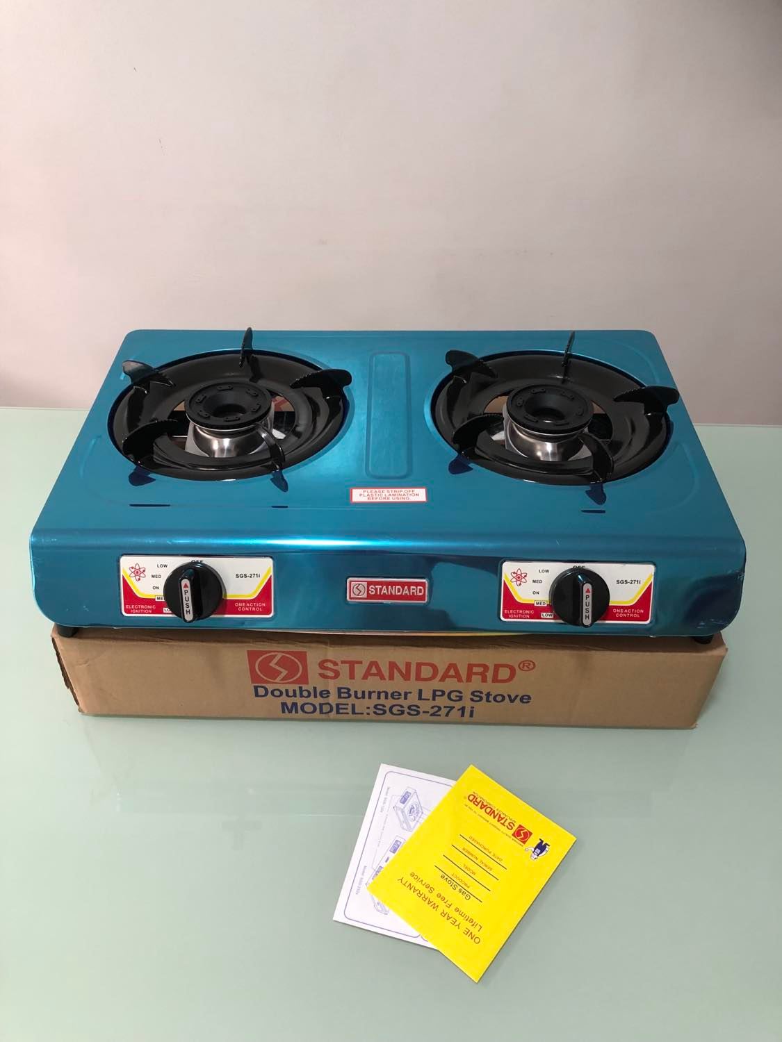 standard double burner sgs271i Lazada PH