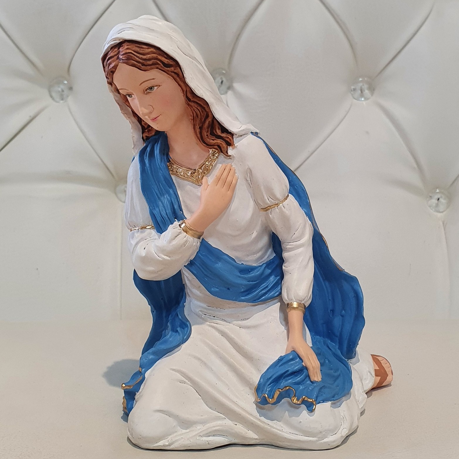 Blessed Virgin Mary 18 cm (Mama Mary for Holy Family and Nativity set ...