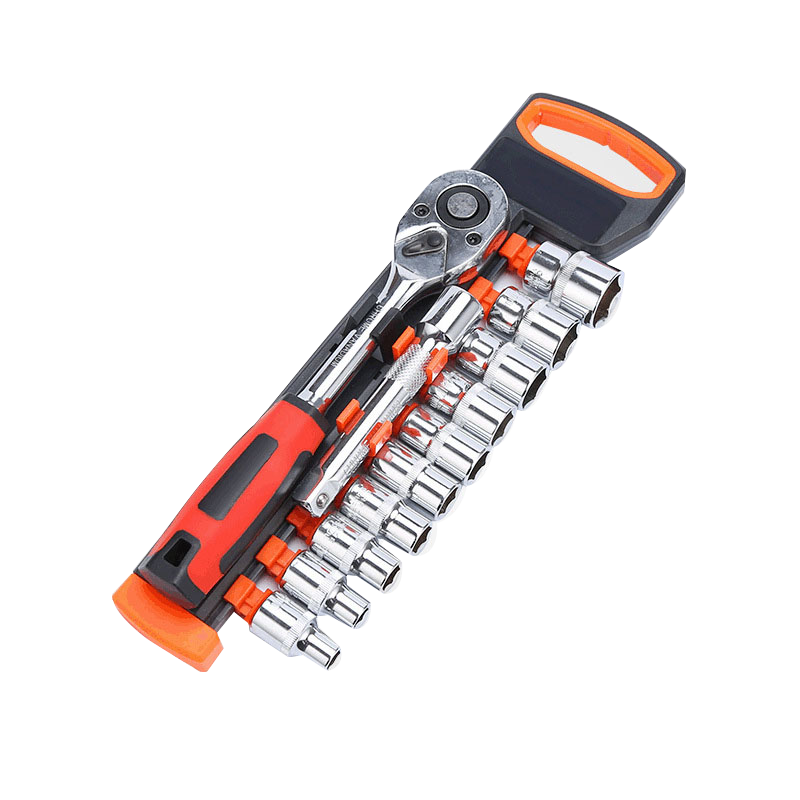 12PCS 1/2 inch ratchet handle wrench tools set heavy duty socket wrench