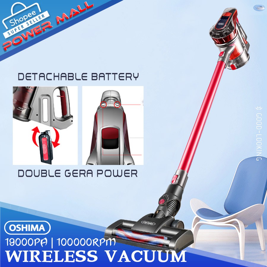 【Spot in Manila】New Oshima Wireless Vacuum Aspirator Cordless Vacuum