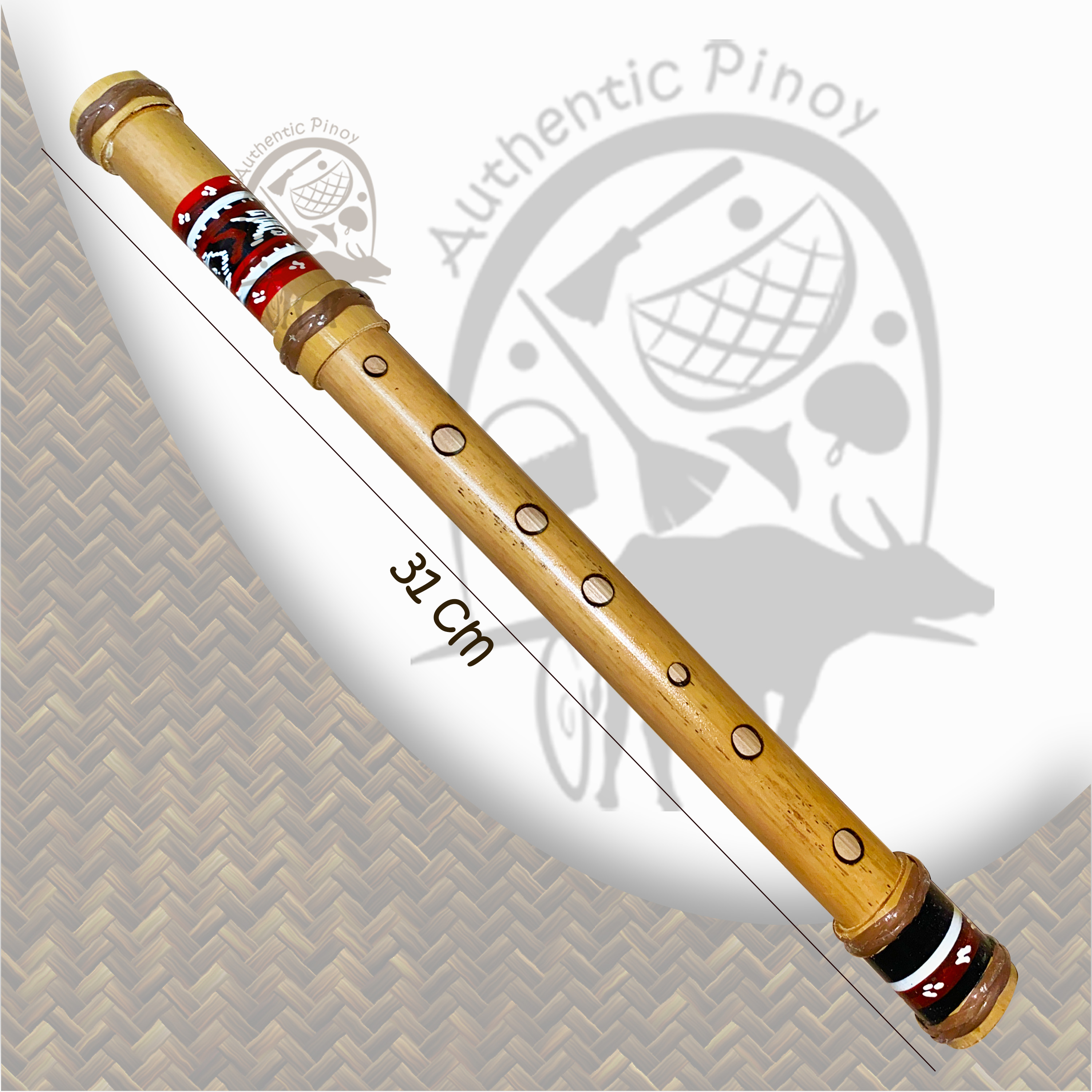 Bamboo Flute Key of C Brown Lazada PH