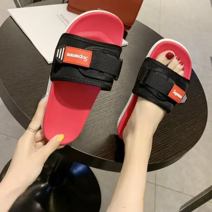 supreme slide slippers