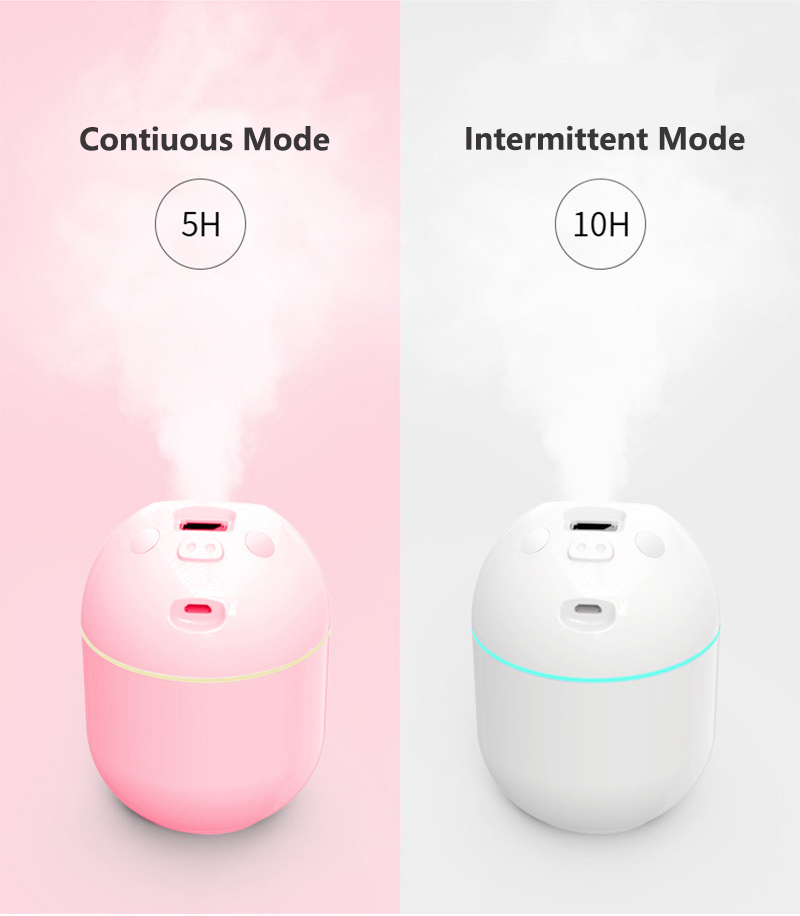 USB Portable Mini Humidifier with Essential Oil Diffuser