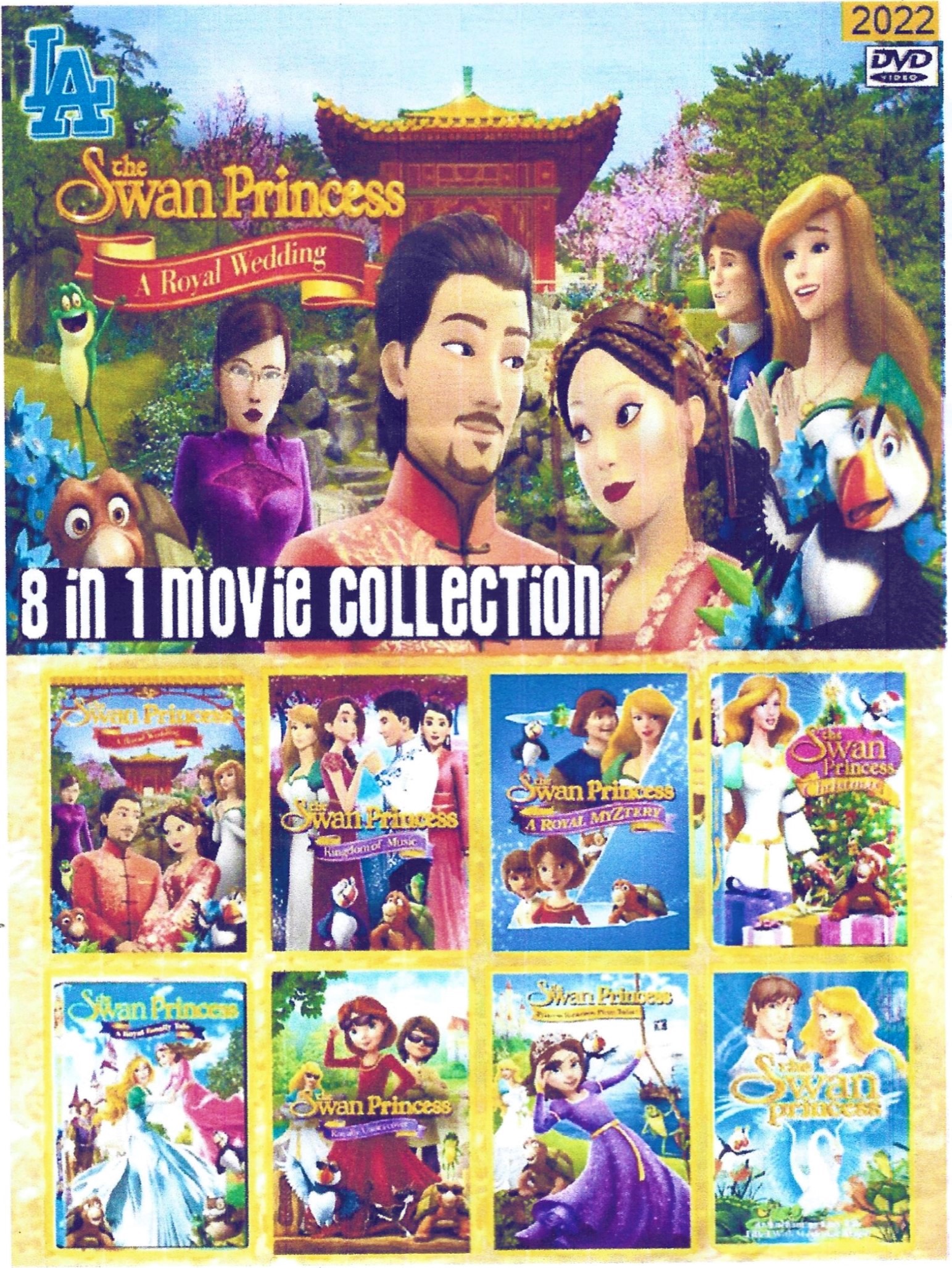 The Swan Princess Movie Collection A Royal Wedding Kingdom of Music