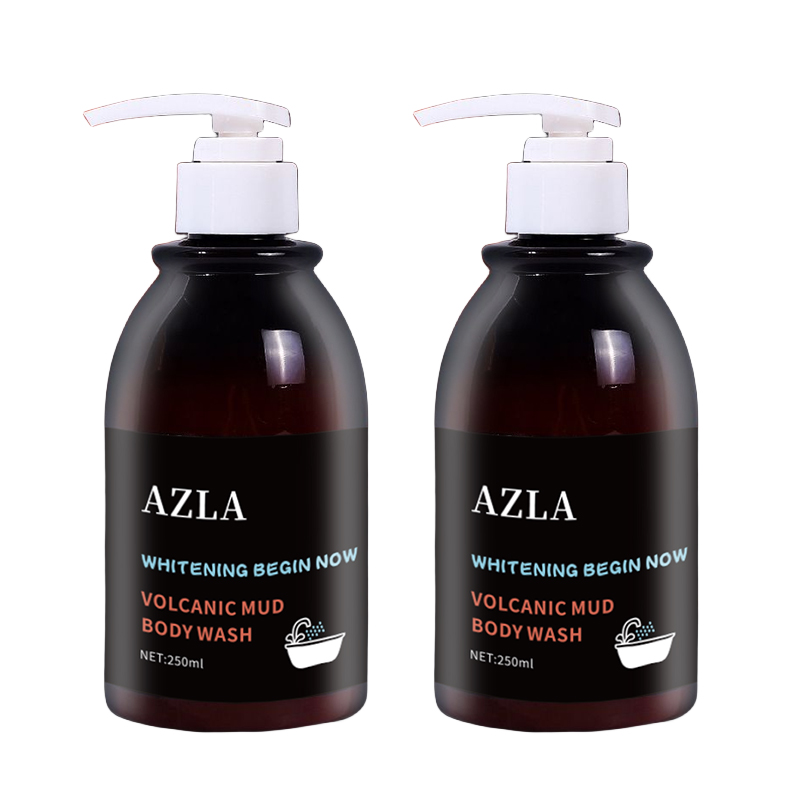 『BUY 1 TAKE 1』AZLA Volcanic Mud Body Wash Shower Fast Whitening Body