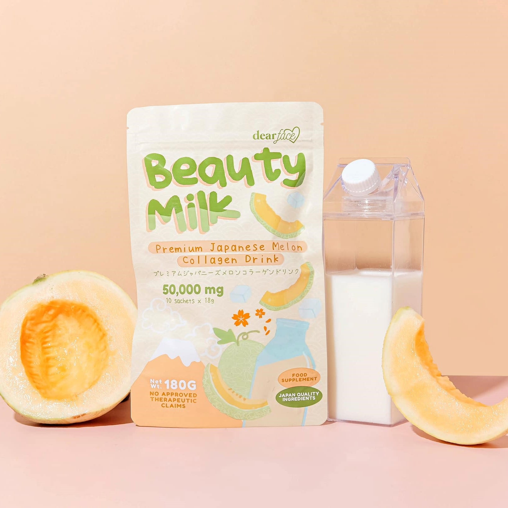 Dear Face Beauty Milk x2 packs