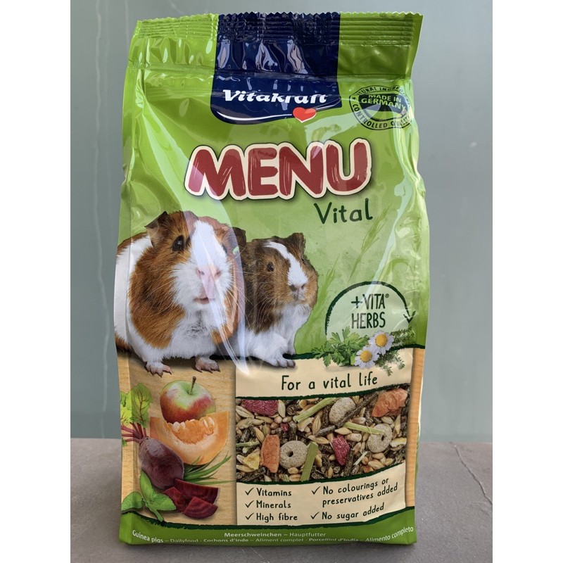 VITAKRAFT Menu Vital Guinea Pig Food 1kg | Lazada PH