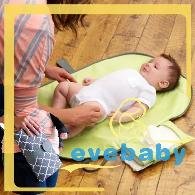 hot EVEbaby Waterproof Portable Baby Diaper Changing Mat Changing Pad