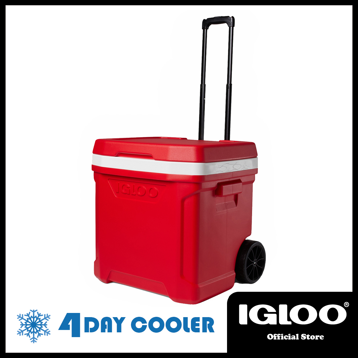 Igloo Wheeled Cooler 60 Quart Igloo 60 Qt Small Rolling Cooler