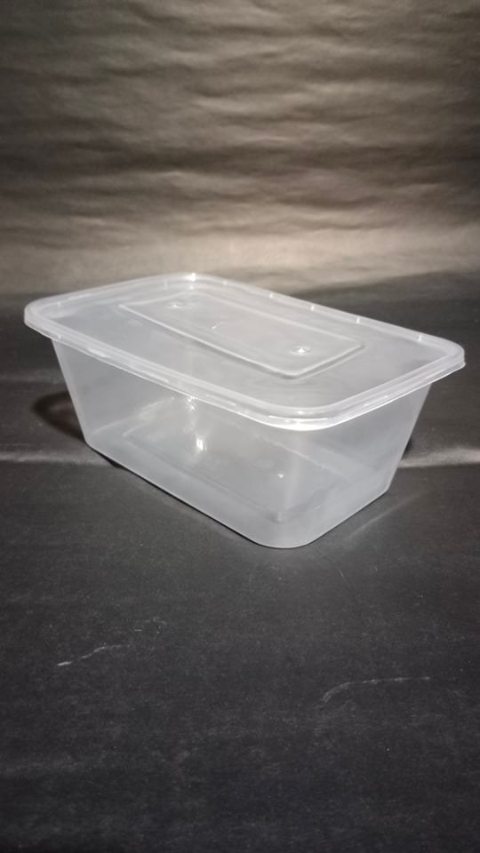 500ml Rectangular Microwavable Container – Packaging Lab Philippines