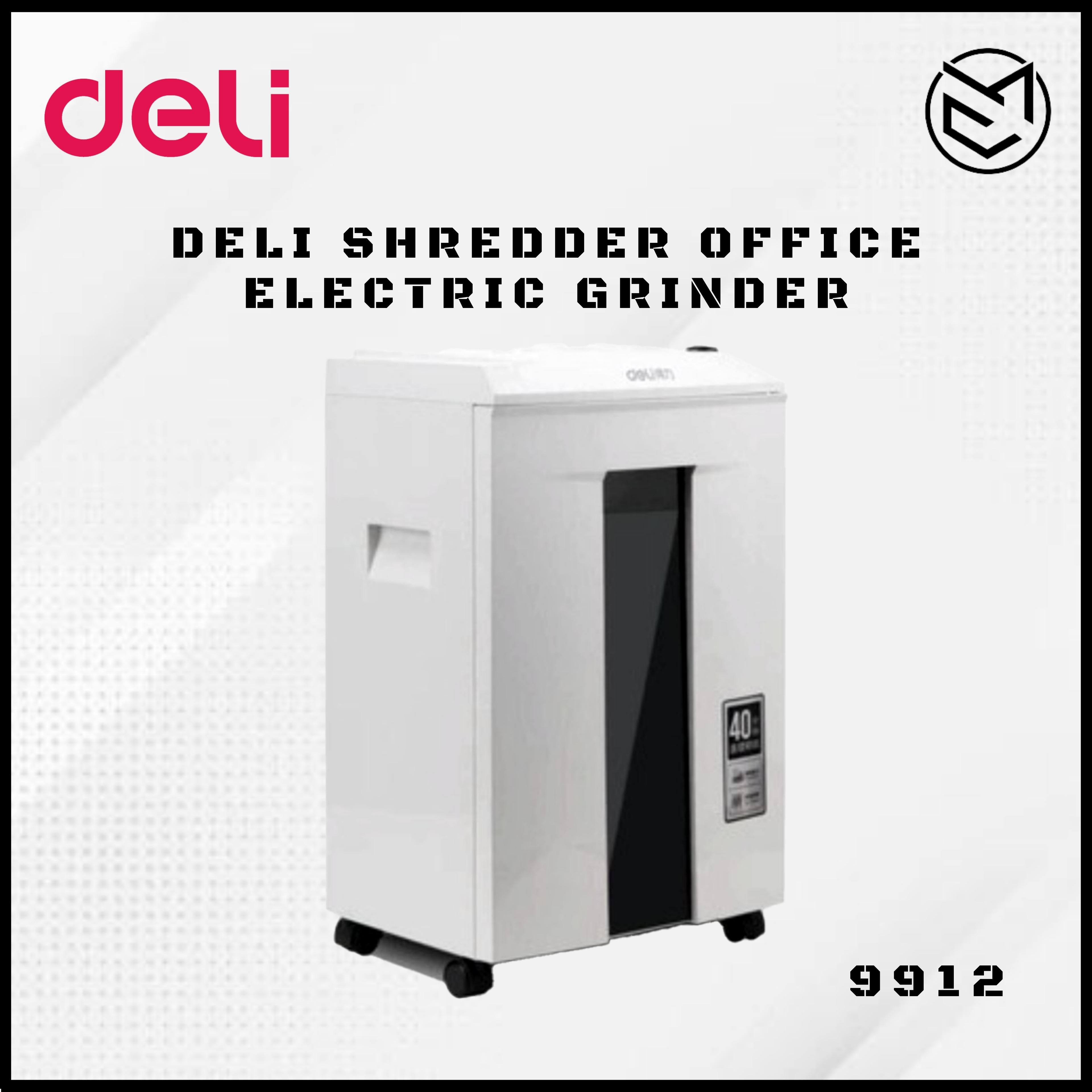 Deli 9912 Shredder Office Electric Grinder LEVEL 5 ZZM TRADING Lazada PH
