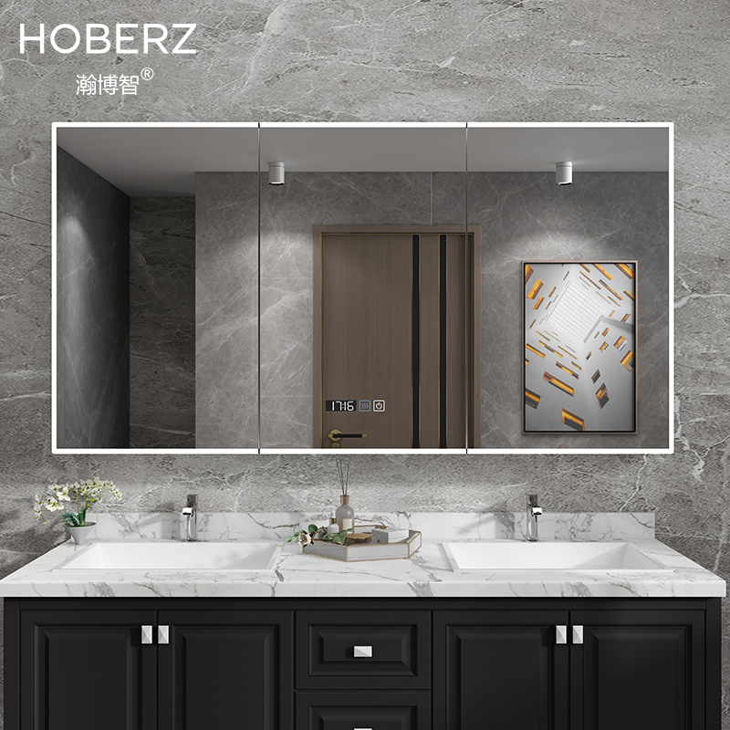 Smart mirror bathroom mirror wallmounted bathroom