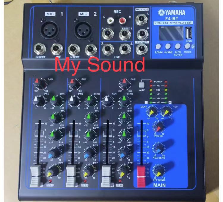 Yamaha 4 CHANNEL mixer with Usb & Bluetooth Lazada PH