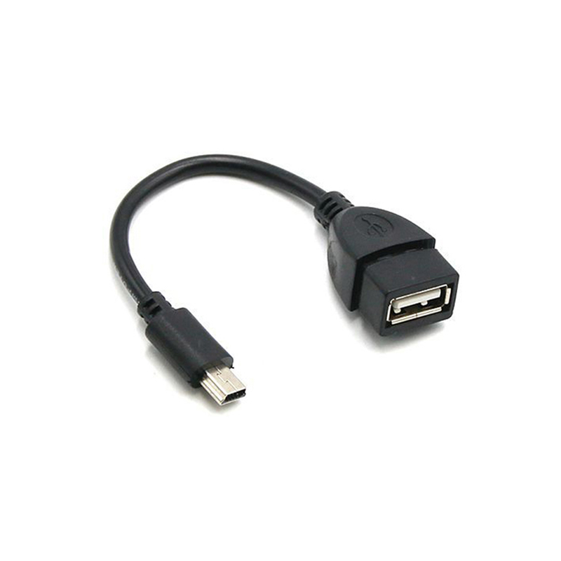 Deng mini usb male to usb female car otg cable adapter for video camera