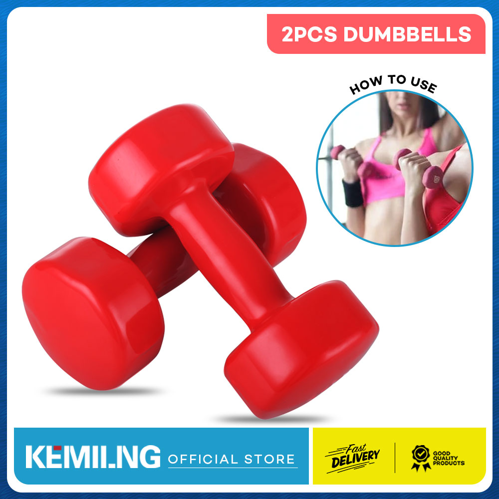 2~5lb Dumbbell Ladies Hand Weights Fitness Home Gym Strength Aerobic Training 