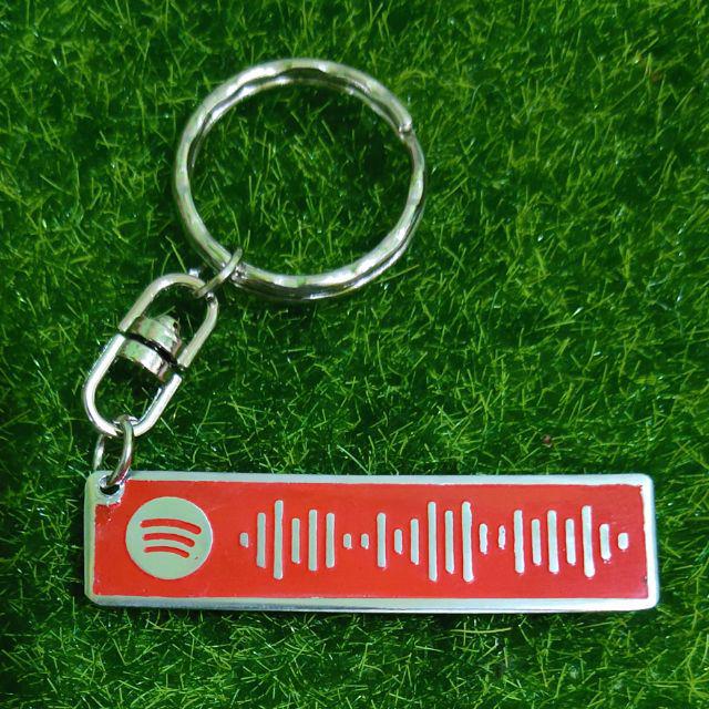 Spotify QR Code Keychain Song or Playlist Engraved in 304 Stainless Lazada PH