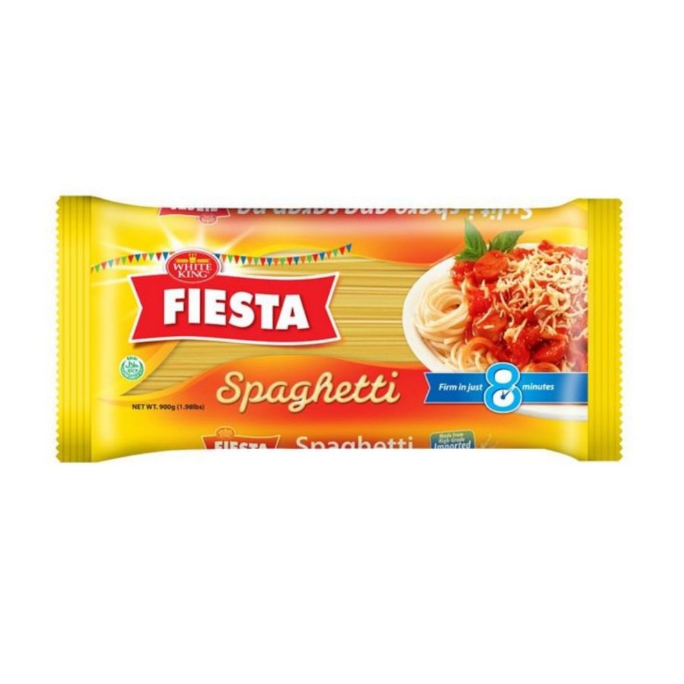 White King Fiesta Spaghetti Pasta 900 Grams Per Pack Best For Spaghetti