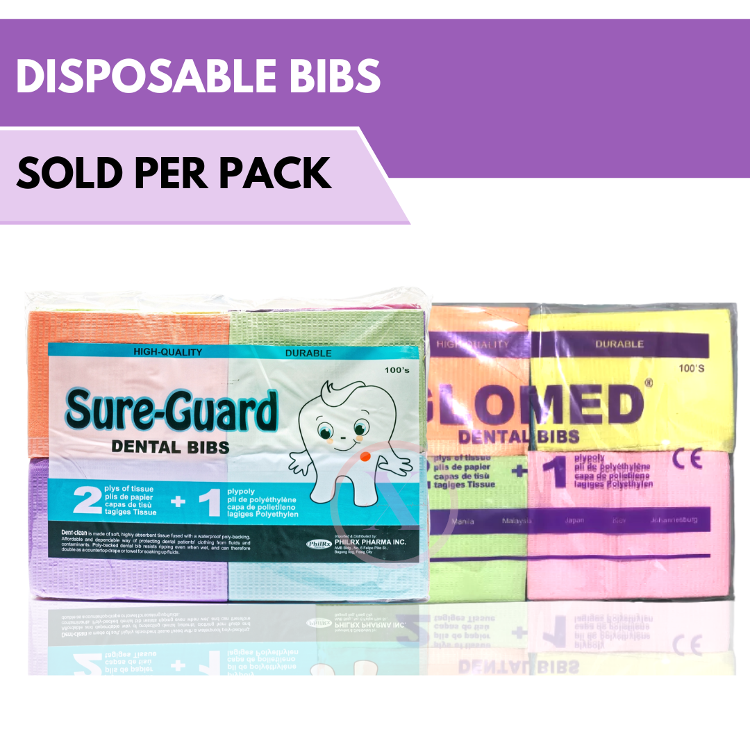 Dental Bib 3 ply ( Sureguard or Glomed) XYZ Merchandise Dental and Medical Supplies Lazada PH