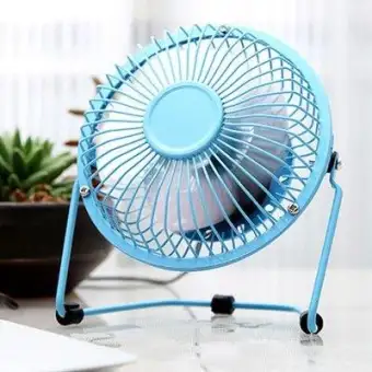 Metal Desk Fan Glamouric Small Table Fan 4 Inch Mini Portable Size