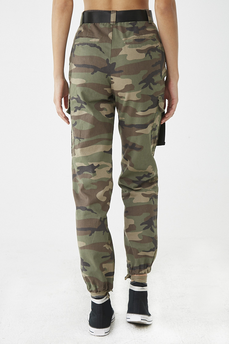 forever 21 camo joggers womens