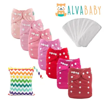 alva baby newborn cloth diapers