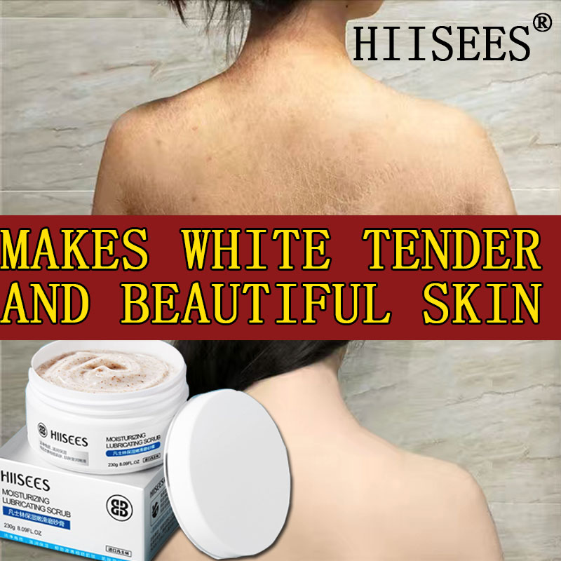 Makes white, tender and beautiful skin HIISEES Peeling Scrub N ot only remove the chicken skin