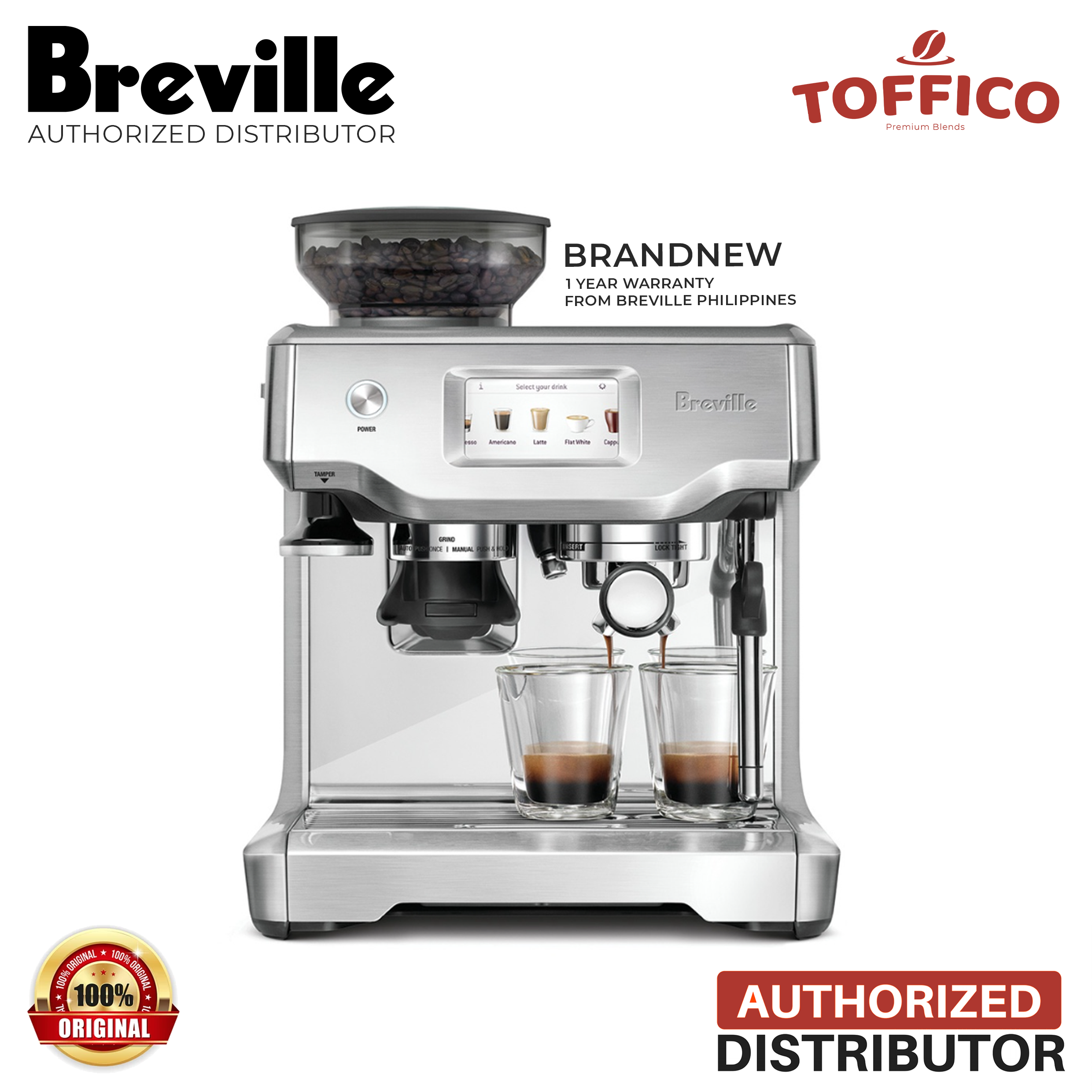 Breville the Barista Touch- BES880 | Lazada PH