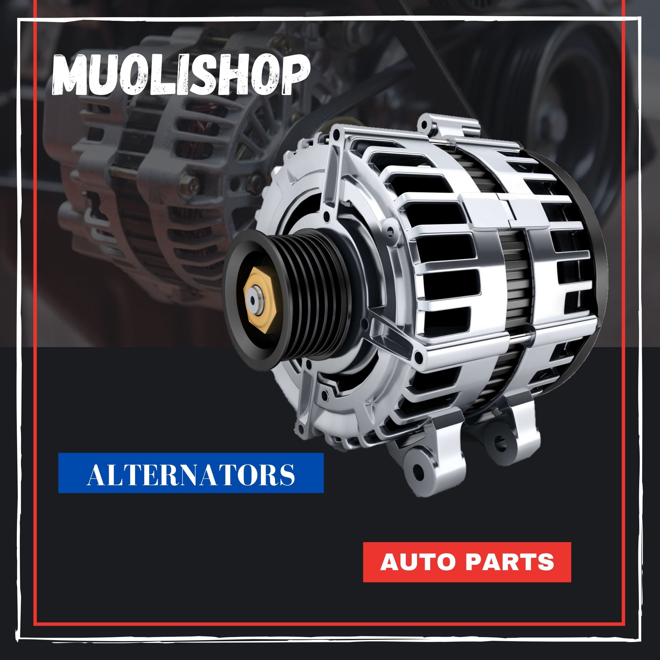 ALTERNATOR 4D30 24V 35A PUMP (SHB001) ALTERNATOR AUTO PARTS ENGINE