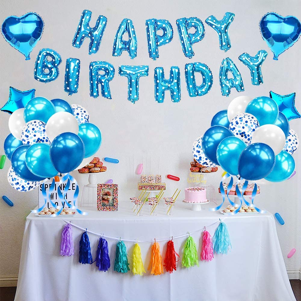 FW SHOP Happy Birthday Balloon Set Party Decorations BD035 Lazada PH