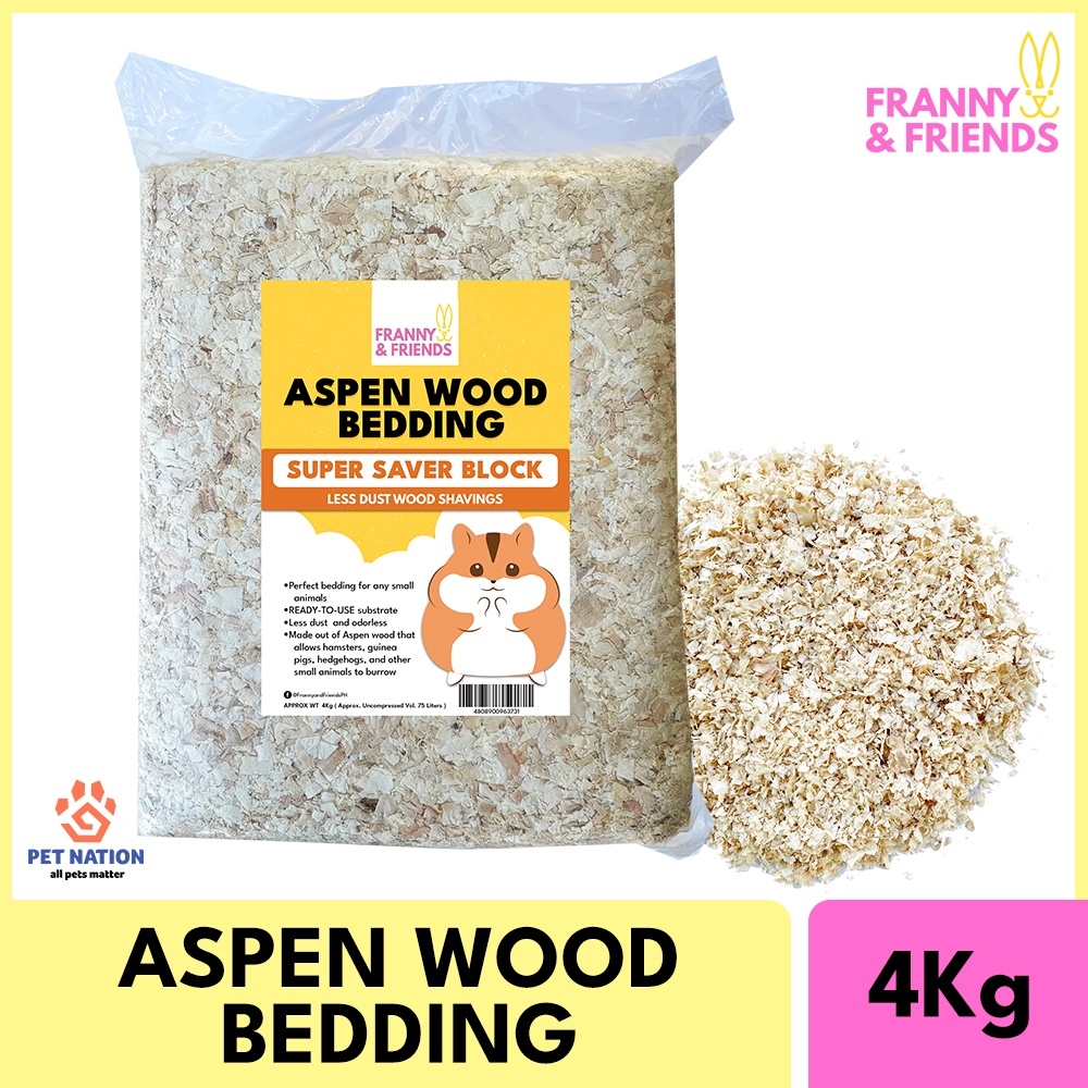 Franny Friends Aspen Wood Bedding Super Saver Block (≈4KG) Hamster