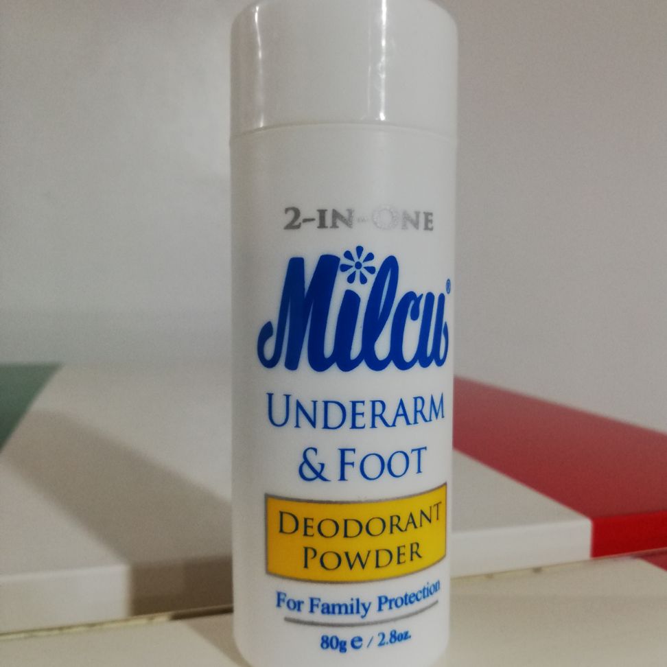 milcu deodorant powder 80g Lazada PH