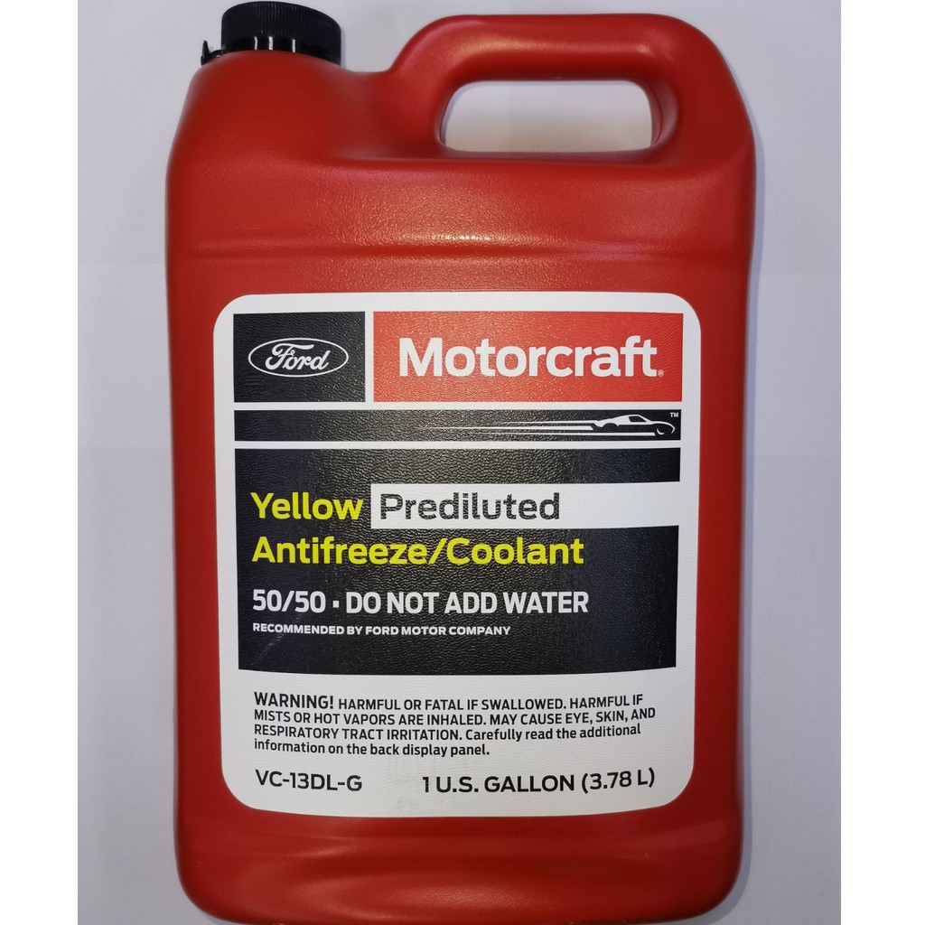 Motorcraft Yellow Antifreeze Coolant Prediluted Lazada PH
