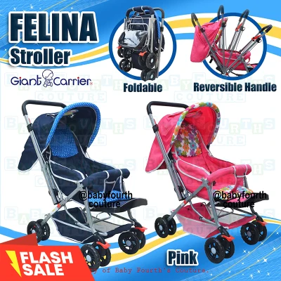 Giant Carrier Felina Reversible & Foldable Compact Baby Stroller