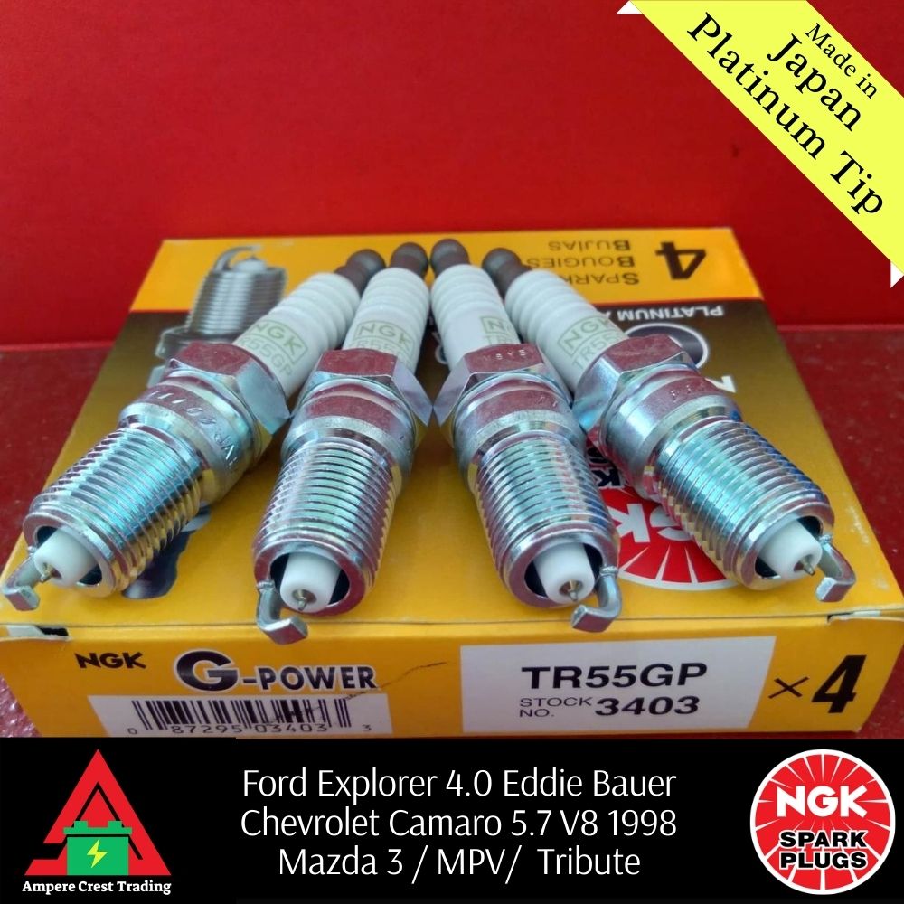 NGK Spark Plug GPower Platinum Alloy (TR55GP) for Mazda 3 / MPV